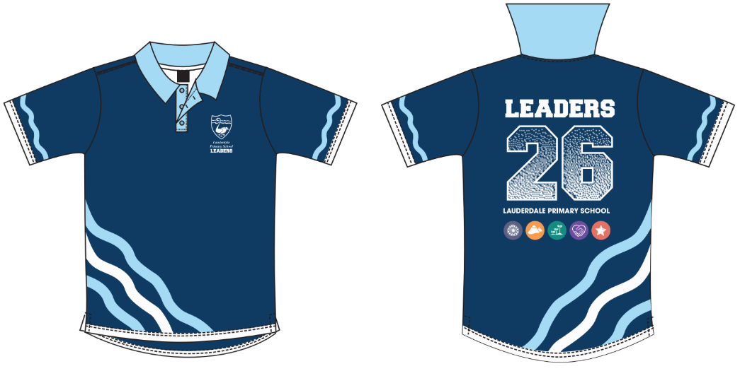 Lauderdale Primary 2026 School Leaders Polo